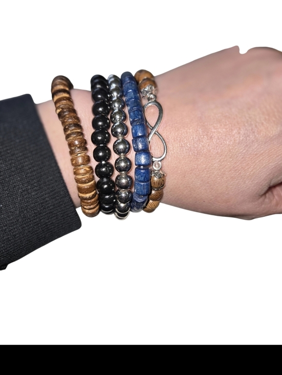Hand Crafted Jewelry - Handcrafted Beaded Bracelet Stack • Boho Artisan Jewelry • Gift Ready 247